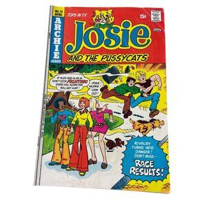 Archie Series Josie And The Pussycats #75 April 1974 Comic Bagged Boarded